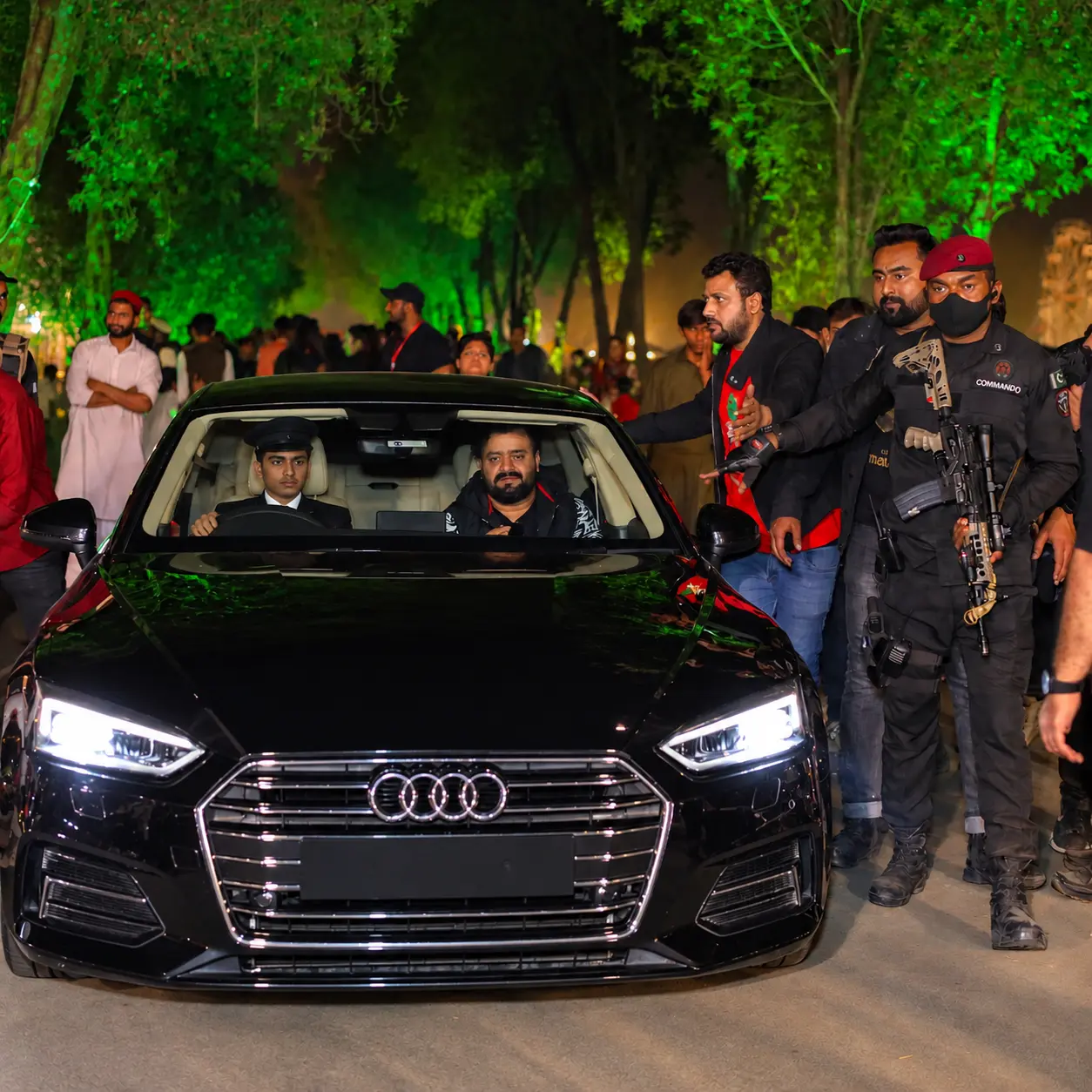 Coordinated transport for an entertainment event