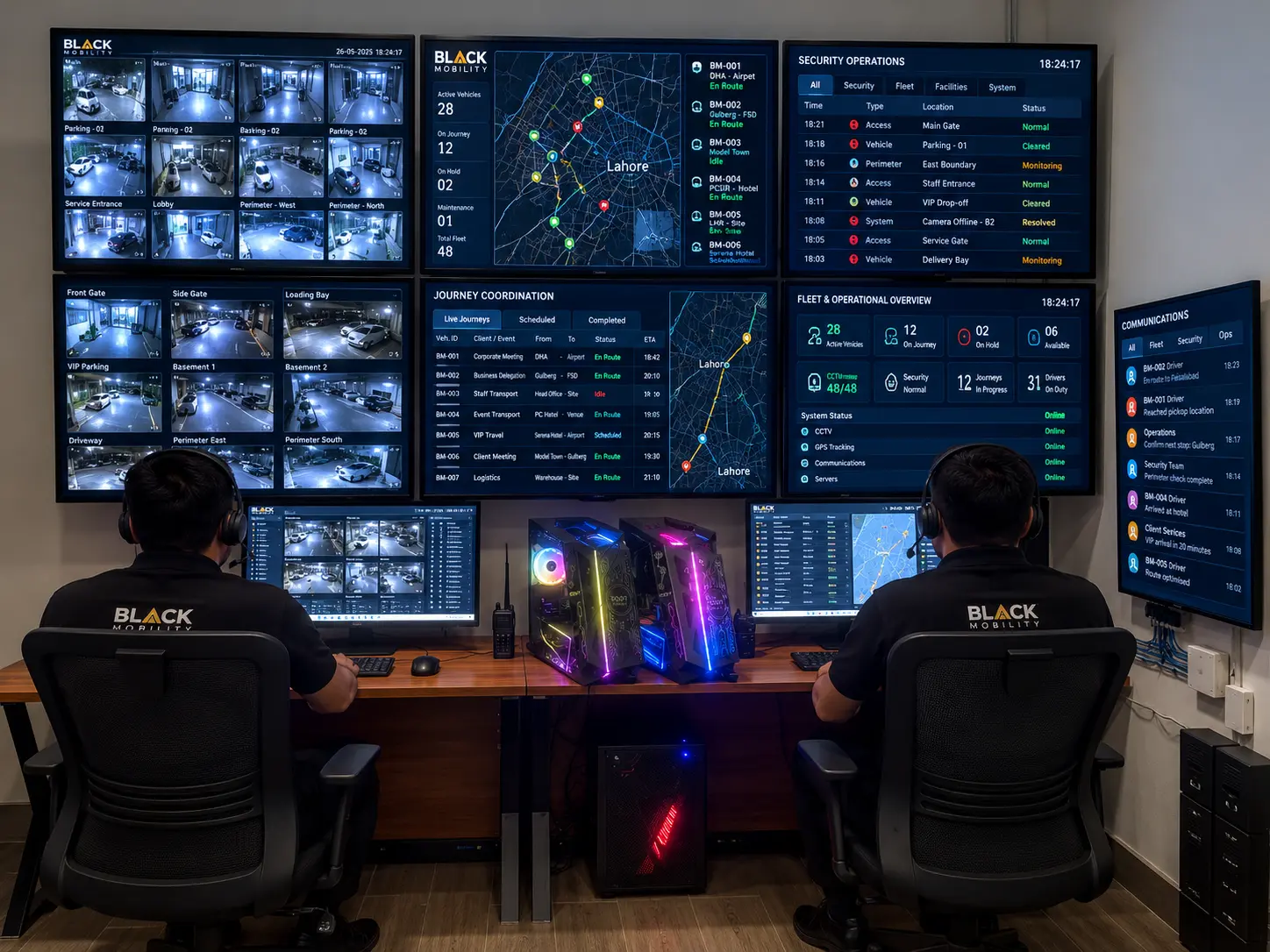 Journey coordination environment