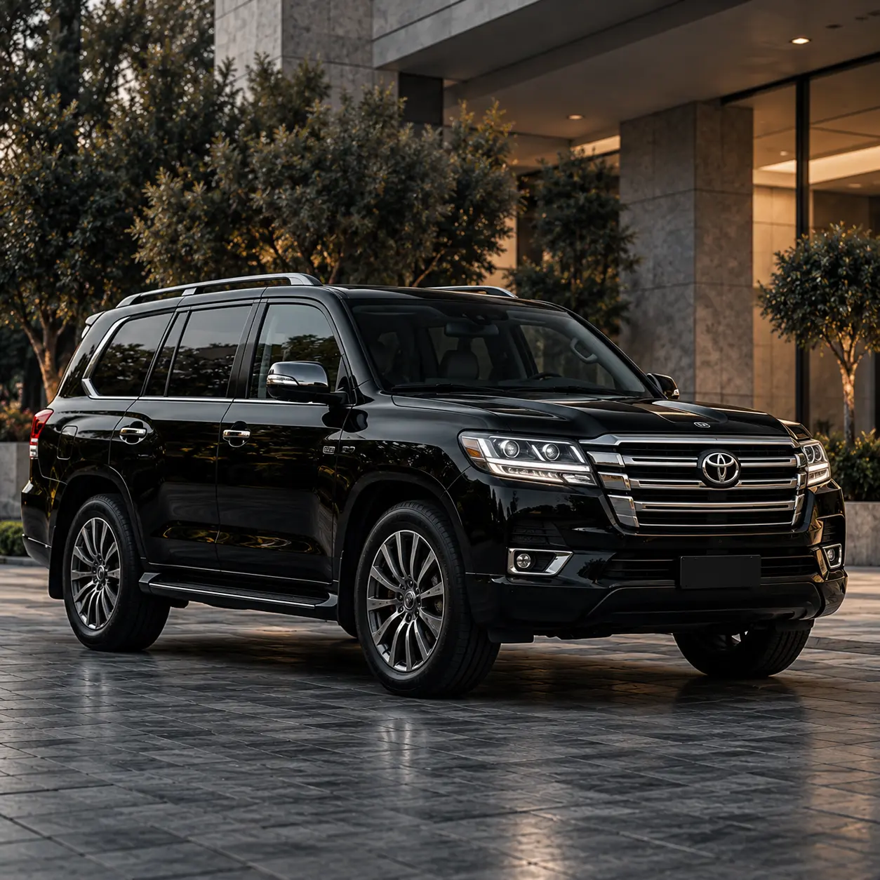 B6 armored Black Mobility vehicle prepared for protected travel